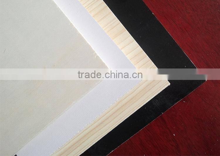 White melamine faced poplar plywood, 1220*2440mm