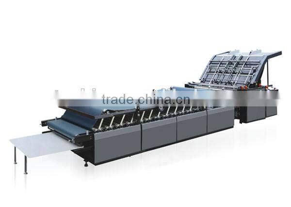 High-speed semi-automatic flute Laminating machine