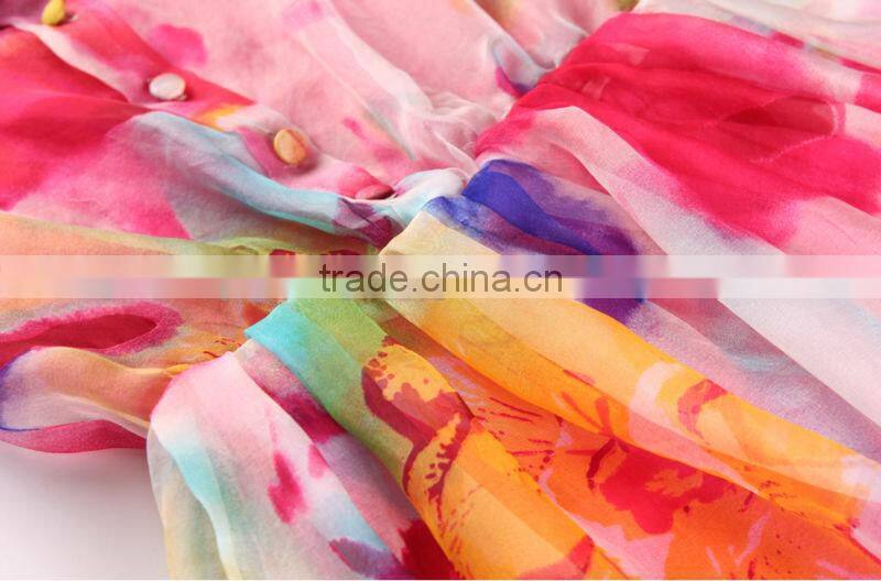 100% polyester printing organza for women dress/Camouflage printed fabrics