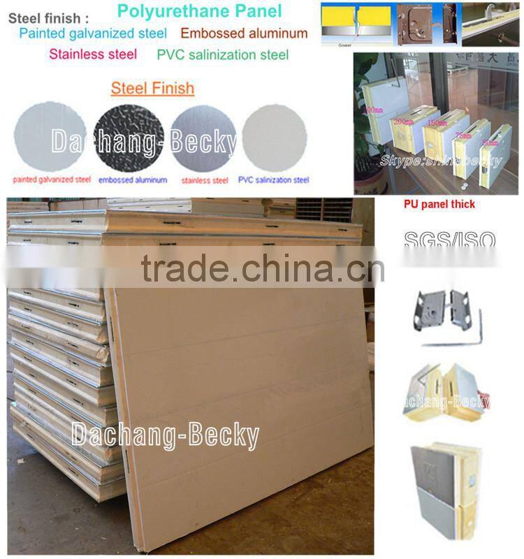standard size walk in freezer room temp.-18degree C for meat storage