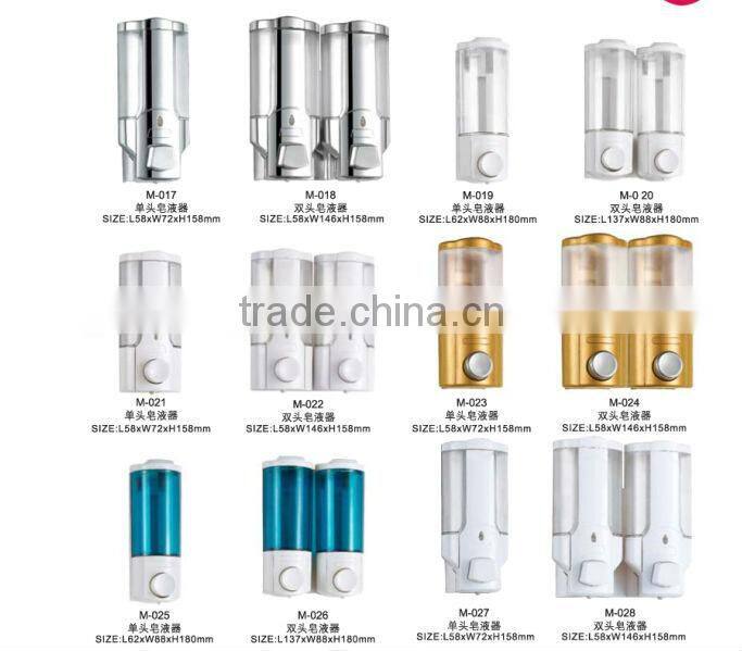 Living room cheap hand sanitizer container, single refill clear liquid soap dispenser