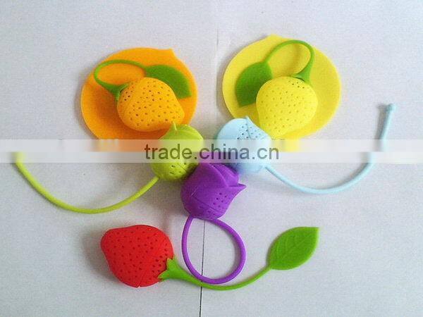 Top grade hot-sale silicone tea ball infuser wholesale
