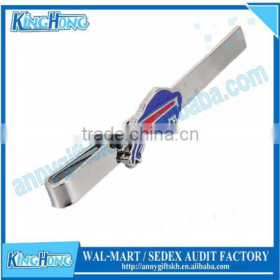 Soft enamel finishing brass nautical tie clips