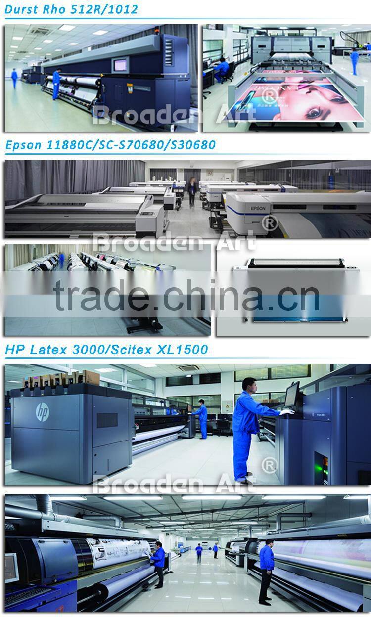 wrought iron window fence frontlit coated banner printing