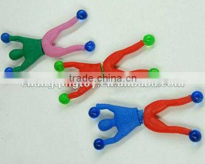 Promotional Sticky Man On Wall/Spider Sticky Toy