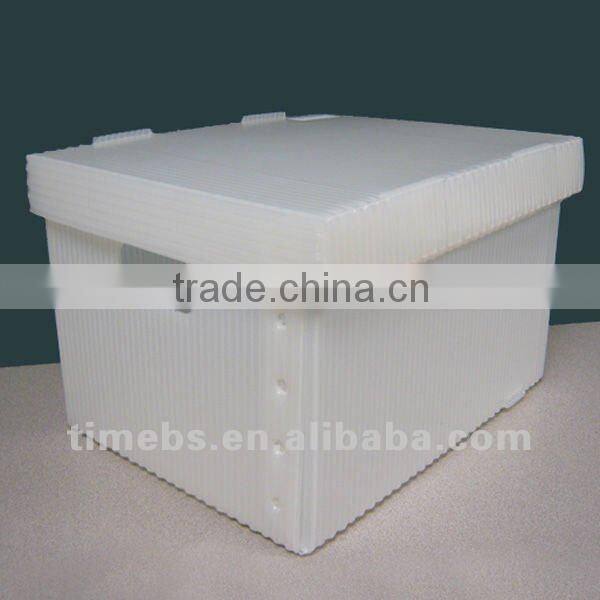 Collapsible pp storage container