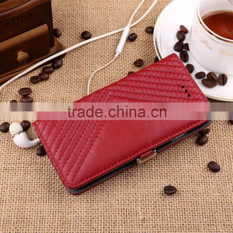 2015 new design luxury wallet phone case for iphone 6 plus 5.5 totu case