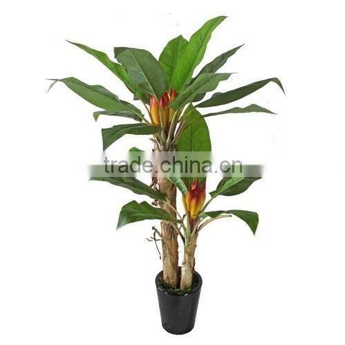 decorative artificial plastic banana tree