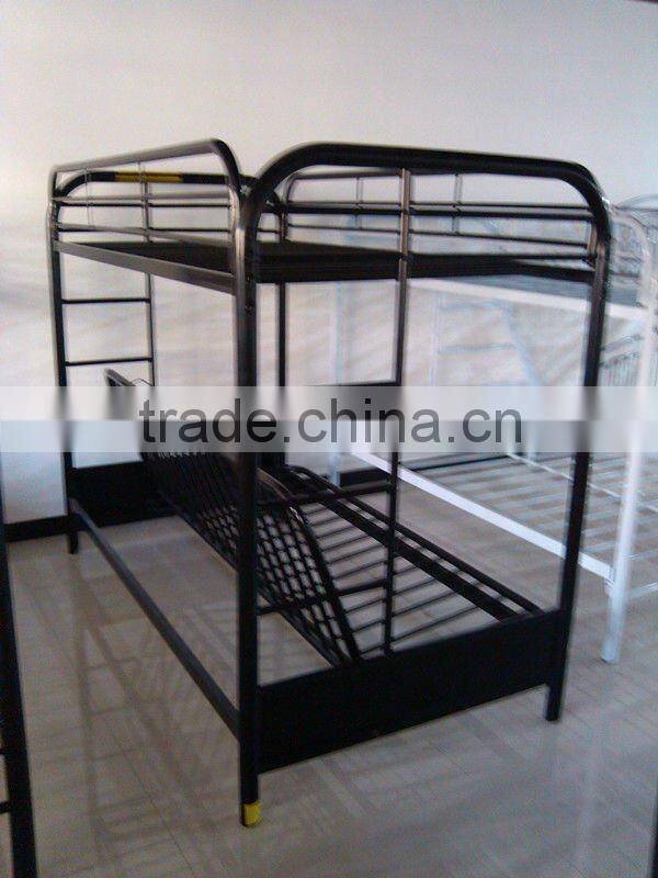 Metal Twin/Futon Bunk Bed - White