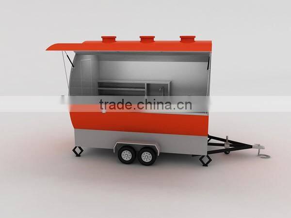 Sell Kiosk Food Cart With Wheels CE Kiosk Food Cart With Wheels / Best Global Kiosk Food Carts