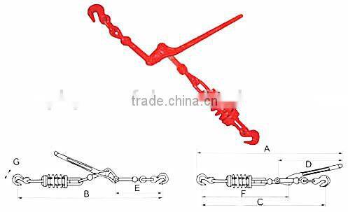 SPRING LEVER TYPE LOAD BINDER
