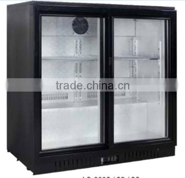 SICAO 108-330L Compressor Wine Cellar Cooler R134a Bar Wine Cooler with Glass Door