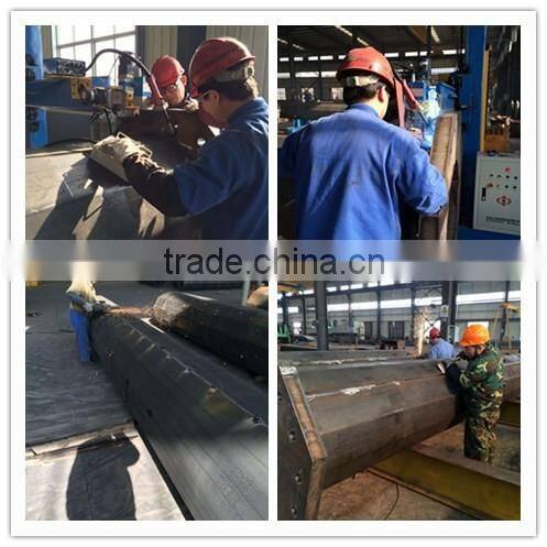 138kv,110kv,69kv polygonal galvanized steel pole