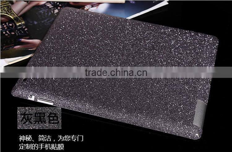 Super Slim Bling Bling Glitter Full Body Diamond Tablet Case For iPad Sticker Wrap Skin Decal