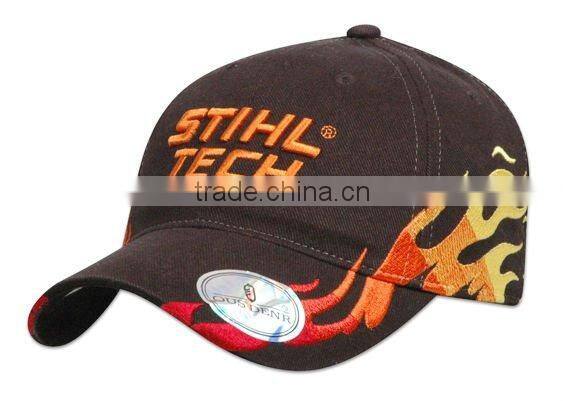 Embroidered Logo Leisure 5 panel 100% cotton Cap and Hat