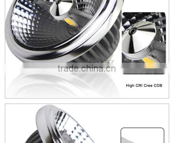 Epistar cob dimmable gu10 led AR111,12v g53 led lamp g53, gu10 led cob ar111 dimmable 13w 15w AC100-240V spotlight