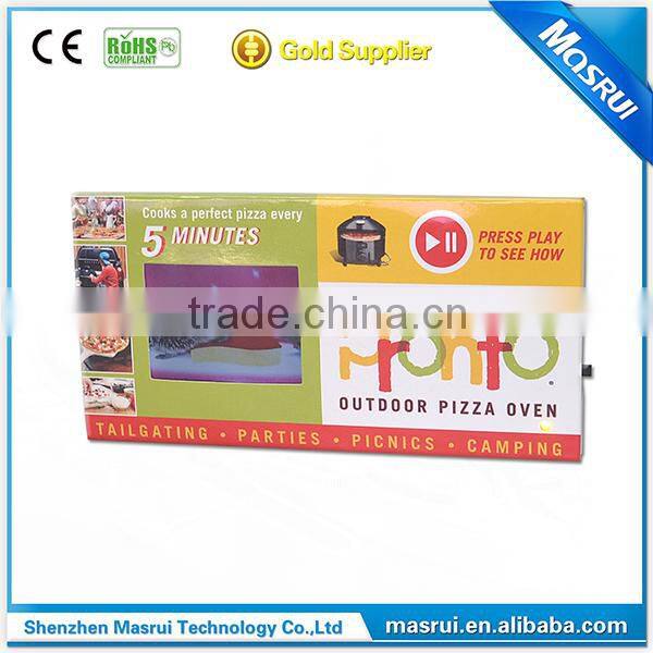 Slim Design Invitation Card Design LCD Video Greeting Card