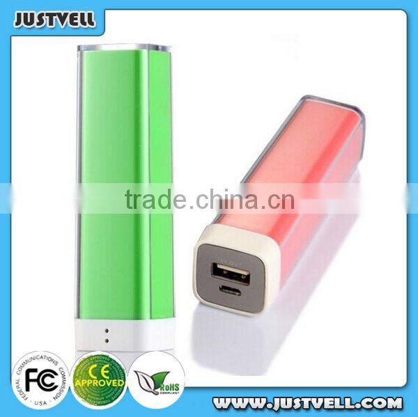 2600mah mobilephone power bank ,Customized logo portable power bank supply