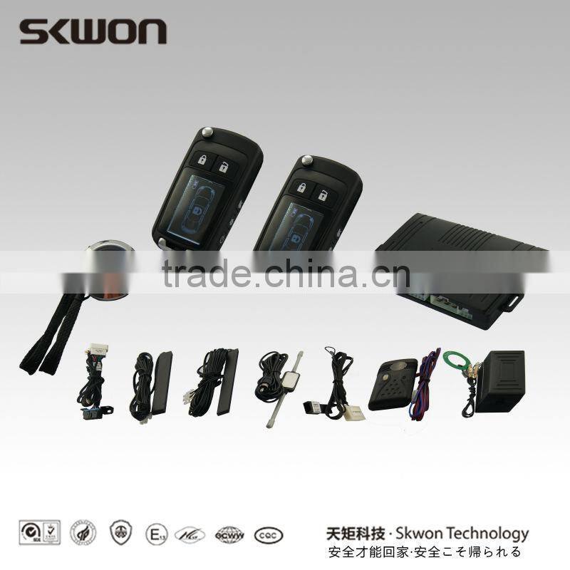 2015 newest factory price Guangzhou Aodelin OBD two-way smart start key