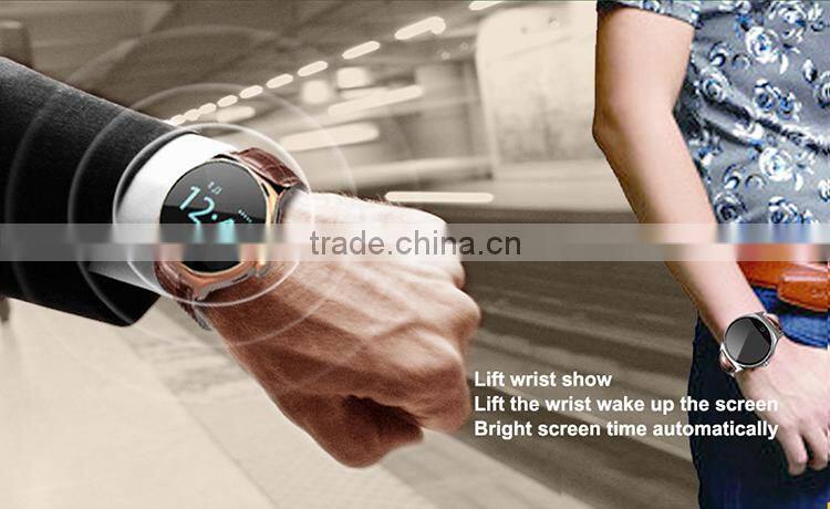 Waterproof IP65 IPS touch screen bluetooth version 4.0 heart rate test watch