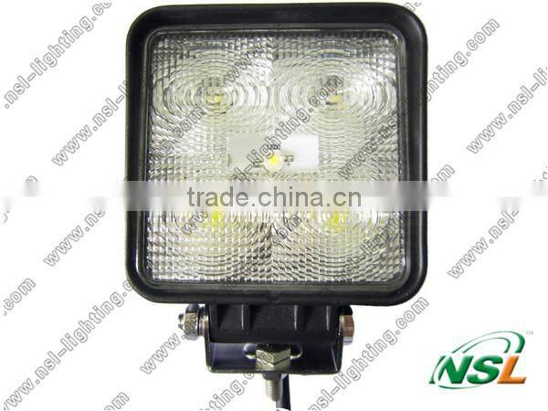 15W 10-30v DC IP67 15W led work light factory 12month warranty car led work light offroad car 15W led work light
