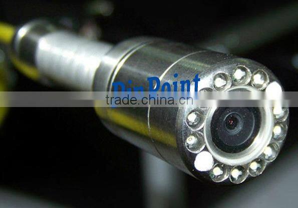 23mmx120mm camera water pipe inspection camera With DVR Function and 50m cable