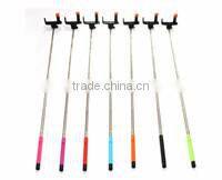 Handheld monopod selfie stick, monopod with cable, telescopic hot stick