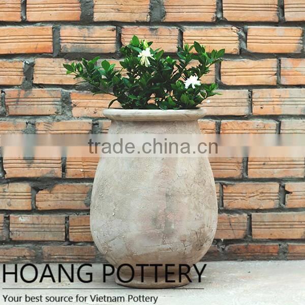 High Quality Terracotta Flower Planter / Jar - Vietnamese Pottery
