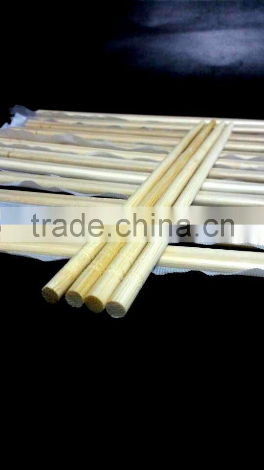 Bamboo chopstick with plastic wrapper in bulk