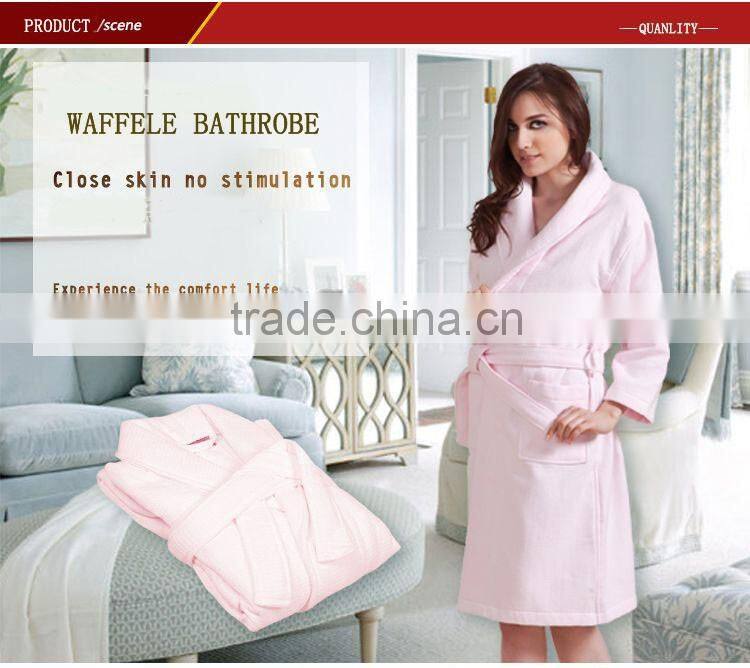 lady pink wool bathrobe china