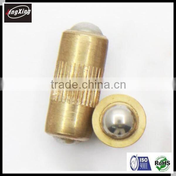 brass housing double headed spring plunger