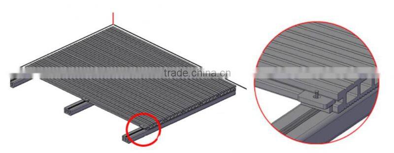 Hot sale WPC solid decking