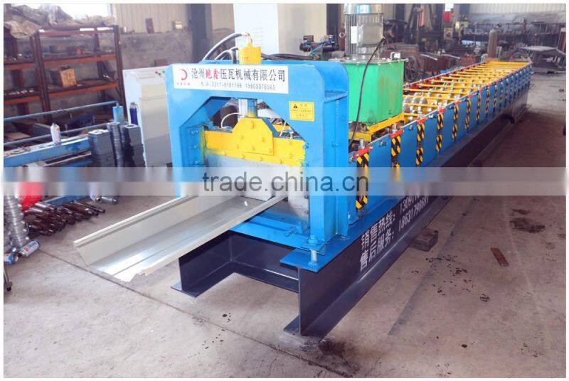 Aluminium mg mn Alloy Roof Sheet Roll Forming Machine