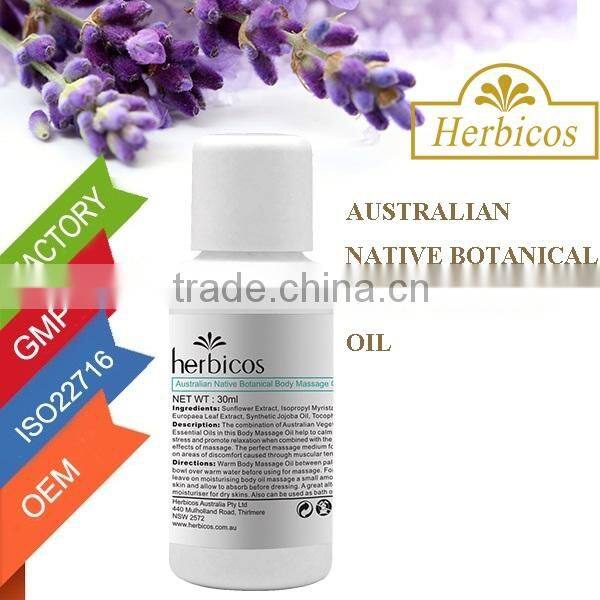 Australian Native Botanical Body Massage oil/Wholesale Essential Oil 30ml