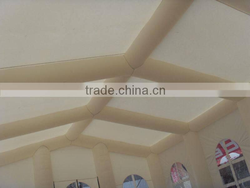 Red side inflatable marquee/party tent/inflatable tent