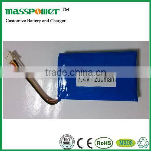 Top quality flat cell lithium ion battery