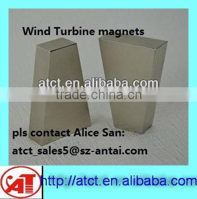 High Quality Sintered Neodymium Magnet/ wedge magnets