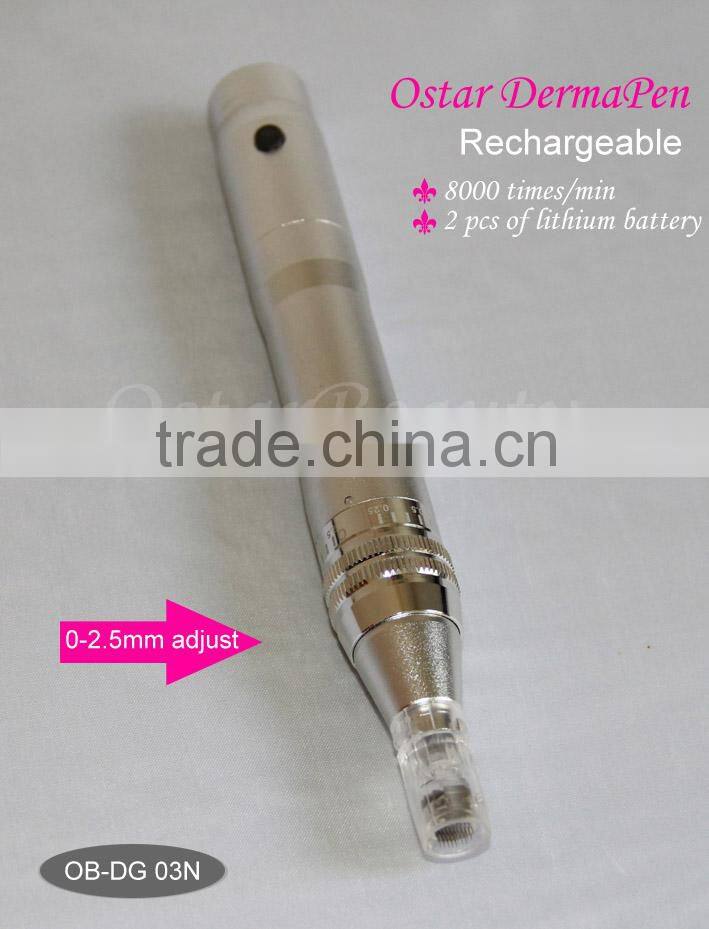 Nano needle stamp pen skin care electrical vibrator skin pen DG 03N
