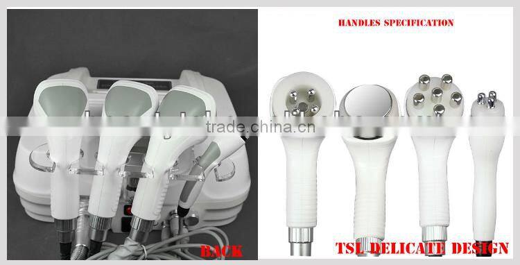 Powerful white color new type handpiece rf cavitation beautydom