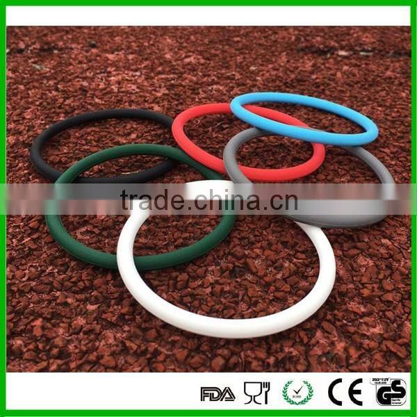 Embossed/Debossed logo silicone wristband/bracelet/rubber band