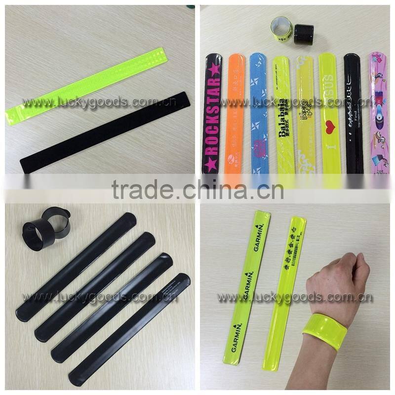 promotional reflective watch slap bracelet for sale