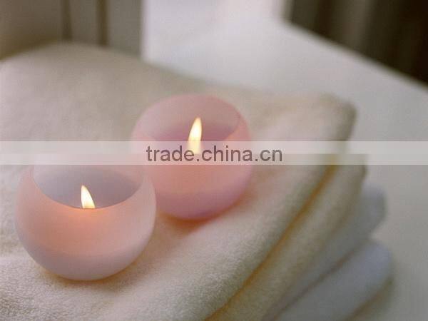 Glass Material and Tea Light Holder Type clear glass candle holder