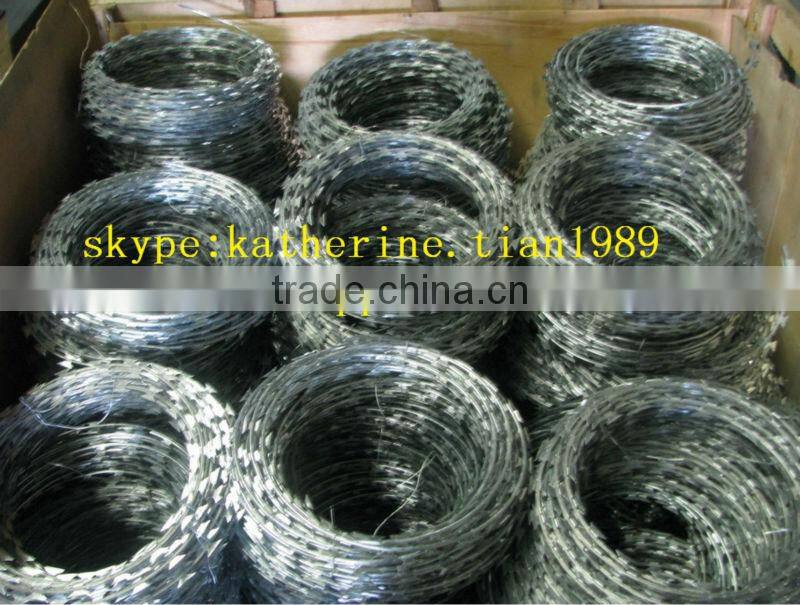 stainless steel concertina razor barbed wire supplier