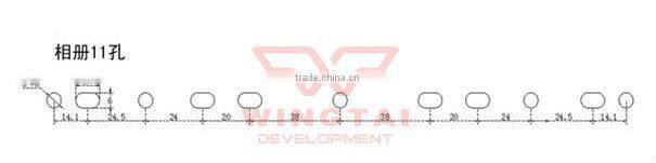 Standard International 11 Holes Punching Machine