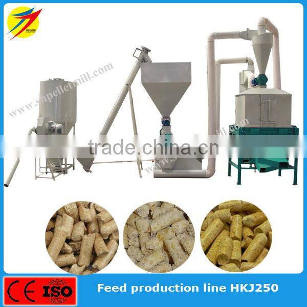 Poultry cattle feed grinder and electric mixer with best quality