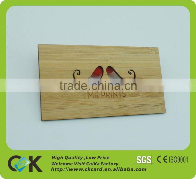 New product engraving natural wooden hang tag factory price