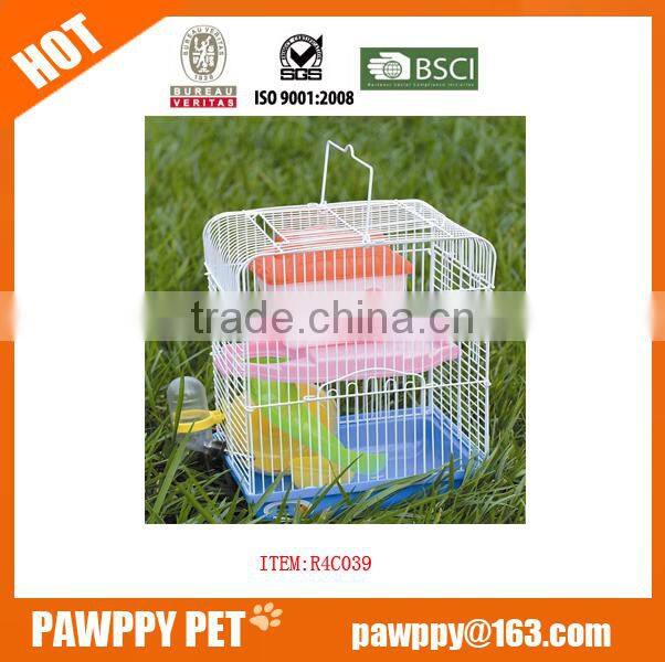 bule iron factory supplier pet hamster cage for sales