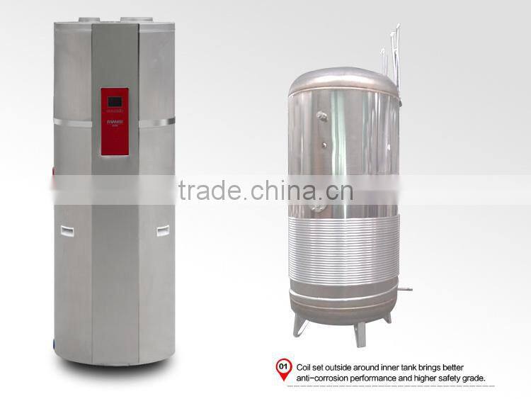 High efficient silver hot water circulation pump for tank