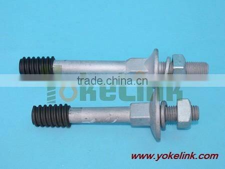 Nylon Thread semipermanent barrier transformer lead pin for Electric power fitting