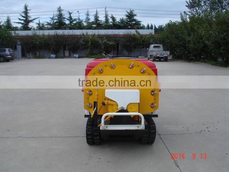 remote control crawler type air-assisted sprayer
